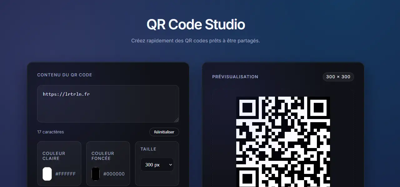 Générateur de QRcode